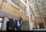 بازدید سرزده از عملیات اجرایی ایستگاه راه‌آهن بستان آباد