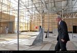 بازدید سرزده از عملیات اجرایی ایستگاه راه‌آهن بستان آباد