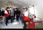 بازدید از پایگاه های امداد و نجات جمعیت هلال احمر 