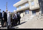 بازدید از روند بازسازی مناطق زلزله‌زده میانه