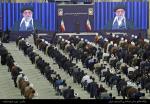 ارتباط تصویری رهبر معظم انقلاب با جمعی از مردم آذربایجان شرقی