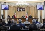 دیدار استاندار با جمعی از رزمندگان  لشکر عاشورا در دوران دفاع مقدس