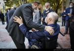 دیدار استاندار با جمعی از رزمندگان لشکر عاشورا در دوران دفاع مقدس