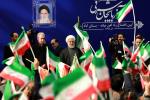 مراسم افتتاح راه‌آهن میانه- بستان‌آباد با حضور رئیس جمهور