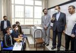 تجلیل از معلمان دو مدرسه در تبریز 