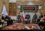 دیدار مسئولان قضایی و فرماندهان نیروهای مسلح با استاندار
