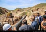 بازدید استاندار از پروژه های آبرسانی شهرستان میانه