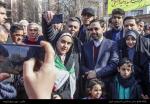 حضور خانوادگی استاندار آذربایجان شرقی در جشن چهلمین بهار آزادی