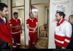 بازدید استاندار آذربایجان شرقی از پایگاههای امداد و نجات هلال احمر استان