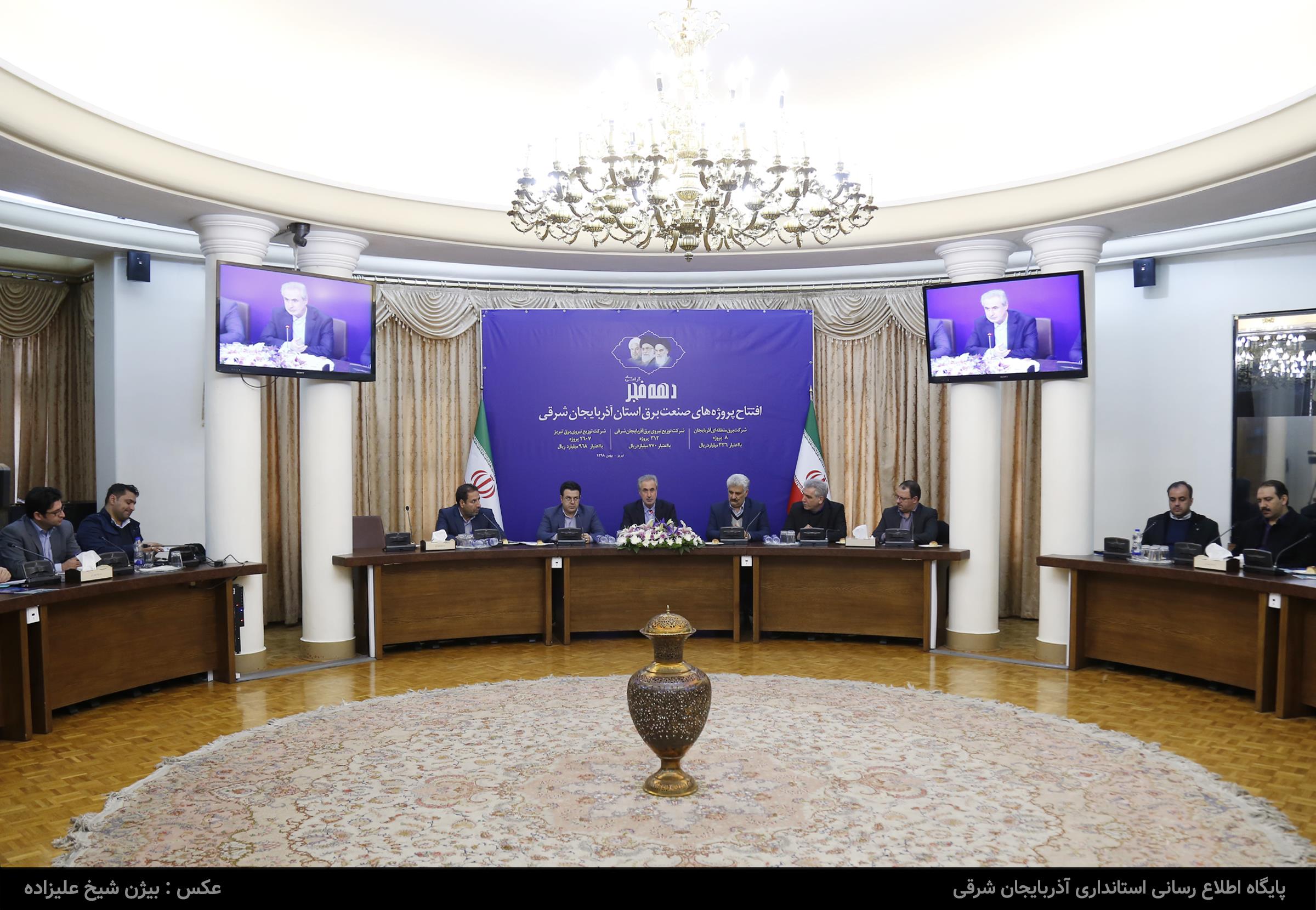 ۷ طرح عمرانی و خدماتی با اعتبار ۱۷۵ میلیارد تومان در شهرستان بستان‌آباد افتتاح شد