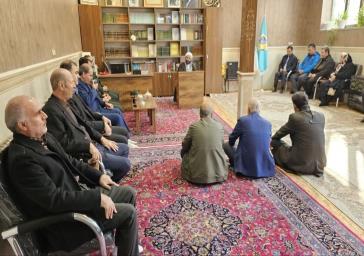 تاکید سرپرست استانداری آذربایجان شرقی بر برگزاری هرچه باشکوه تر آیین تشییع پیکر مطهر شهدای خدمت در استان