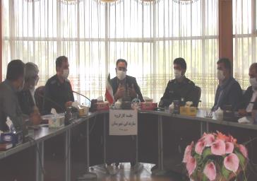 بازدید فرماندار اسکو از اداره توزیع برق شهرستان
