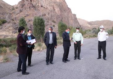 بازدید فرماندار اسکو از نانوایی های سطح شهر جدید سهند 