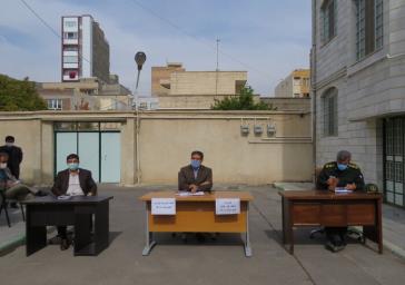 استاندار آذربایجان شرقی از روستای زلزله‌زده گاوینه‌رود در بخش ترکمانچای بازدید کرد
