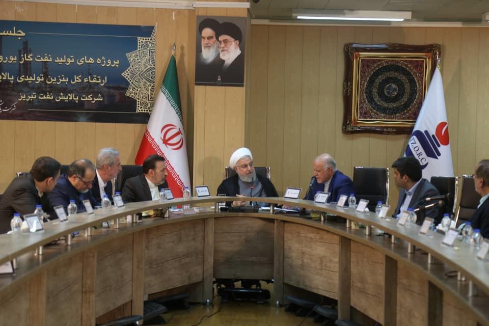طرح های توسعه‌ای شرکت پالایش نفت تبریز افتتاح شد