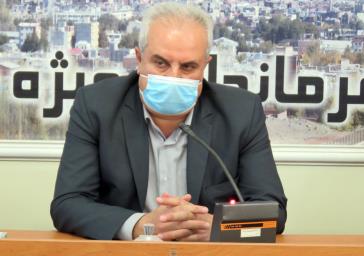 بازدید فرماندار اسکو از پروژه کنارگذر روستای اسفنجان در بخش مرکزی 