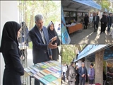 برپایی غرفه اداره کل پدافند غیرعامل در پنجمین نمایشگاه «سلامت روان» در دانشگاه تبریز