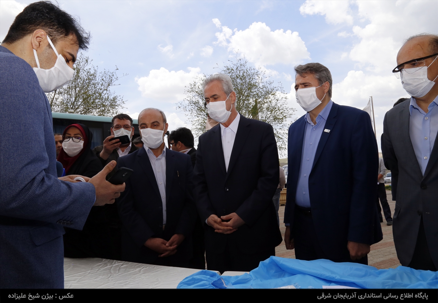 رونمایی از محصولات فناورانه پارک علم و فناوری برای مقابله با کرونا 