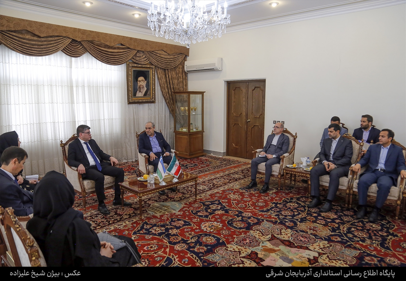 دیدار با سفیر جمهوری ازبکستان در ایران