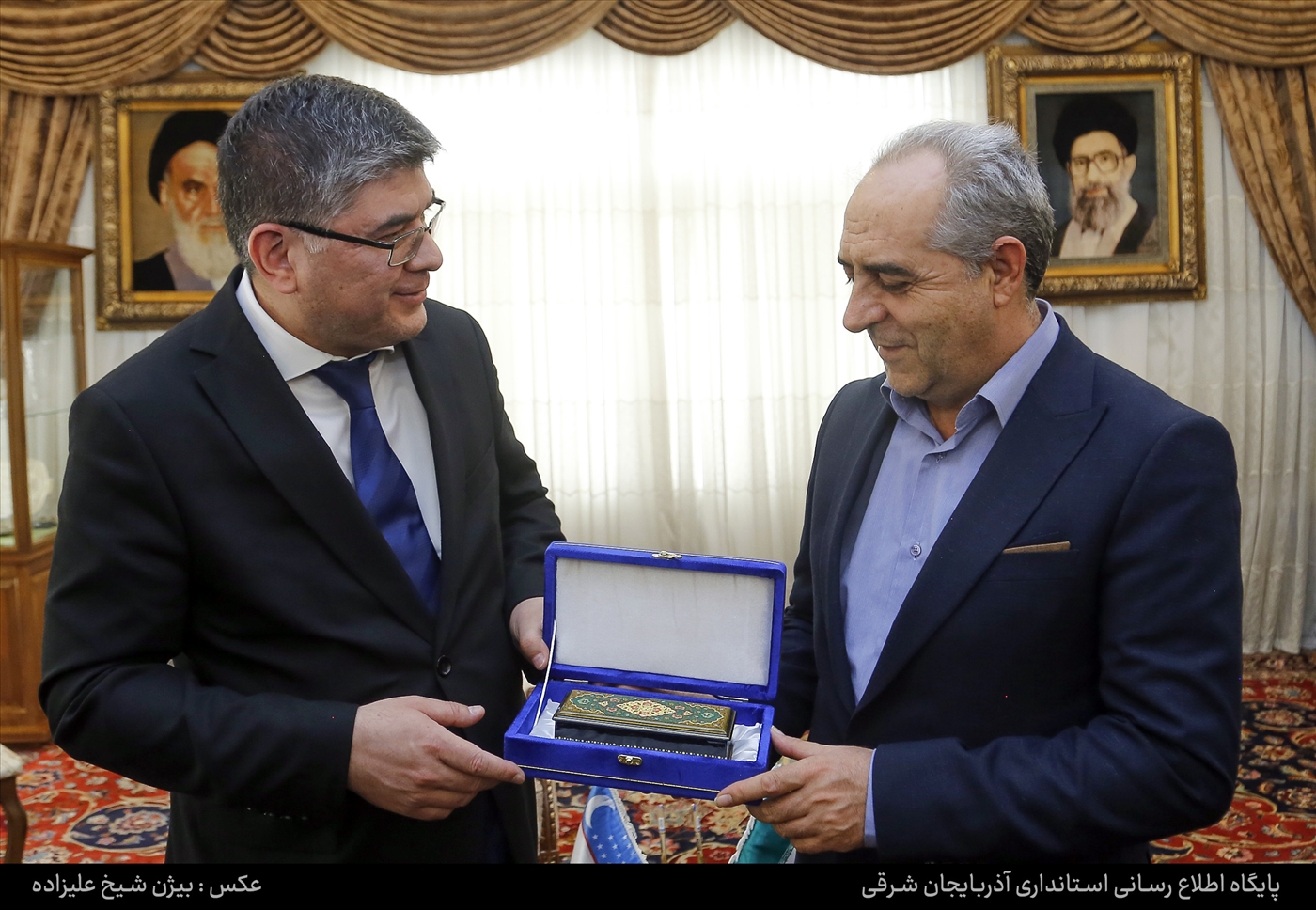 دیدار با سفیر جمهوری ازبکستان در ایران