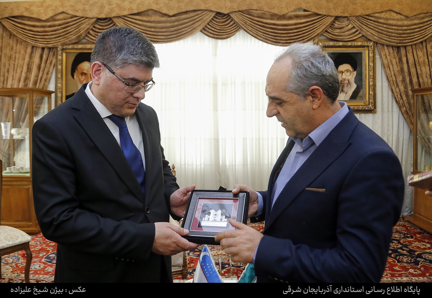دیدار با سفیر جمهوری ازبکستان در ایران