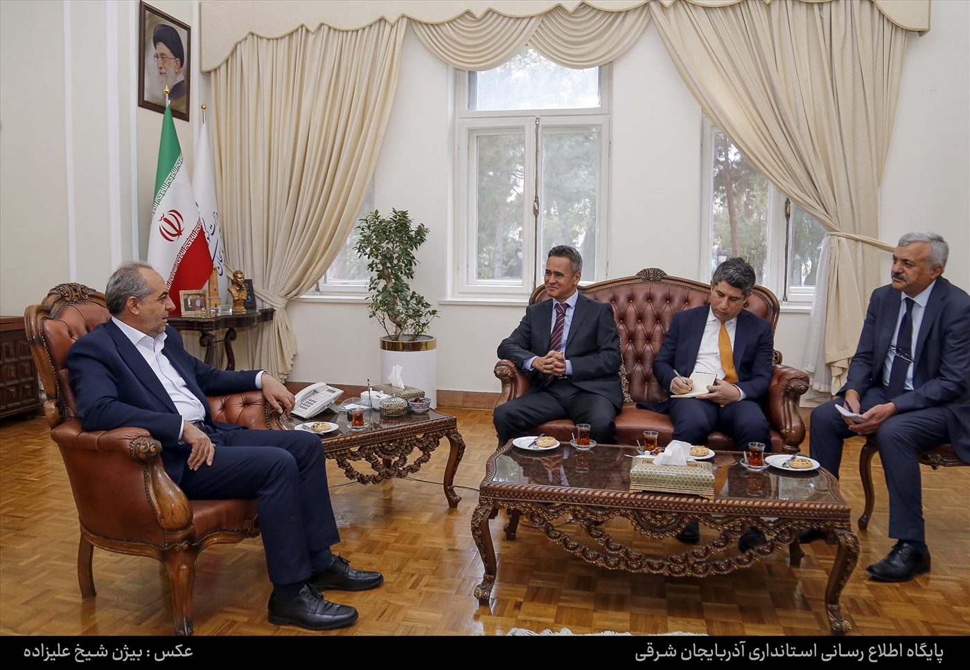  دیدار سرکنسول ترکیه در تبریز با استاندار
