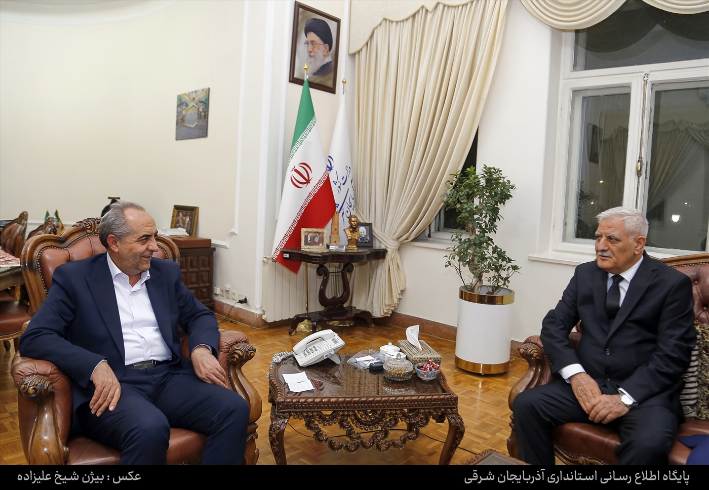 دیدار سرکنسول جمهوری آذربایجان در تبریز با استاندار 