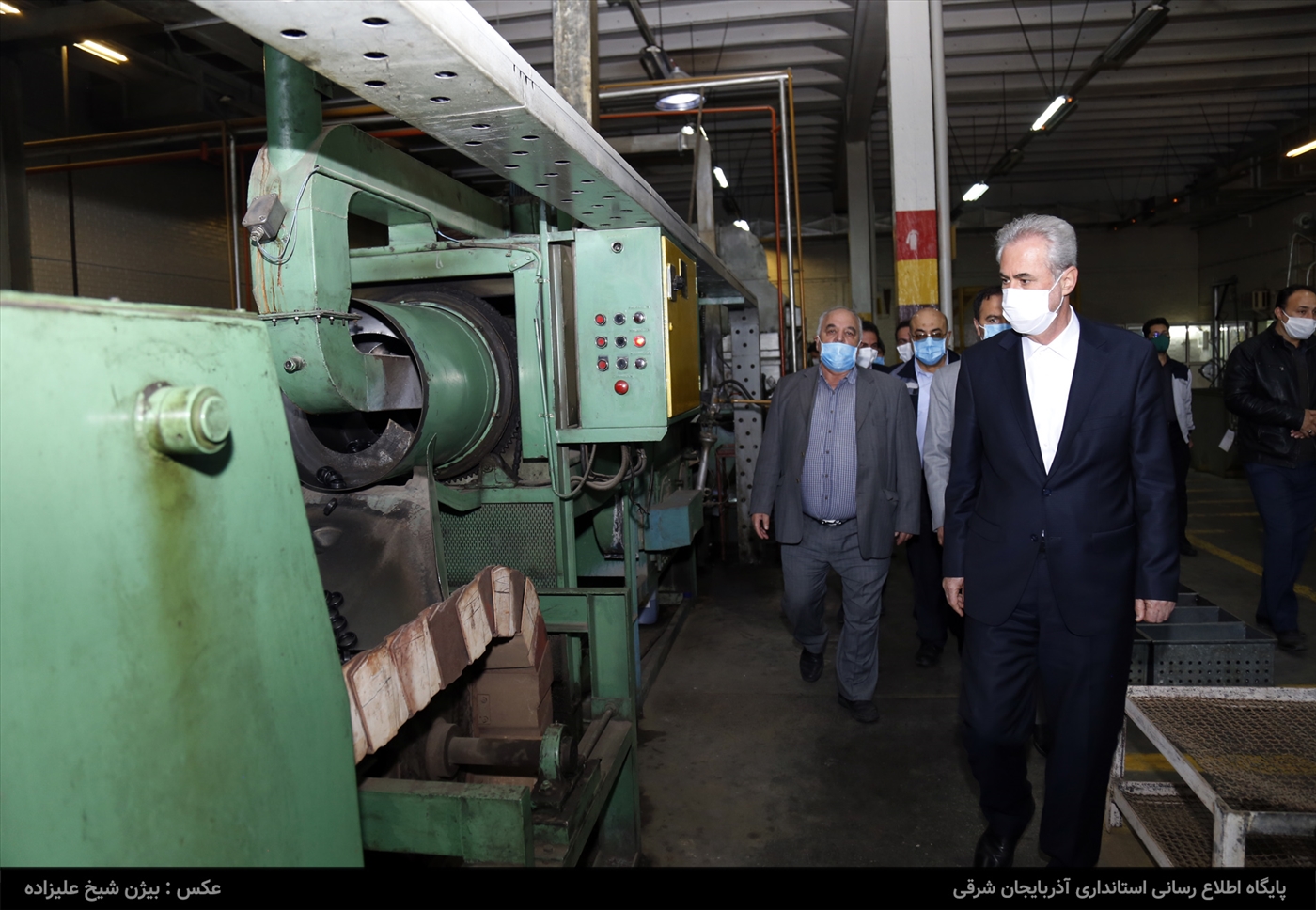 بازدید از شرکت بلبرینگ سازی تبریز 