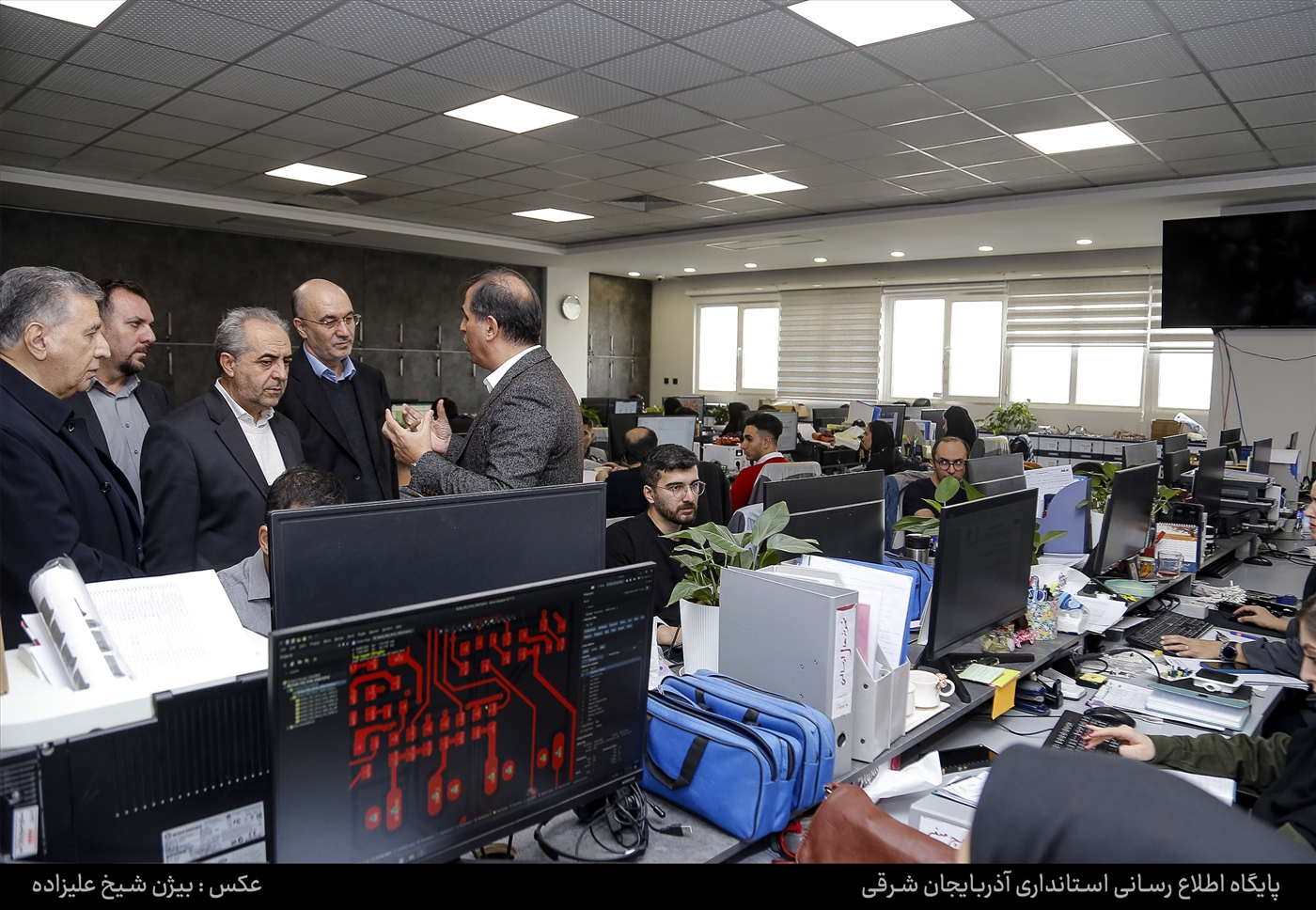 بازدید از واحدهای تولیدی شهرک صنعتی عالی نسب
