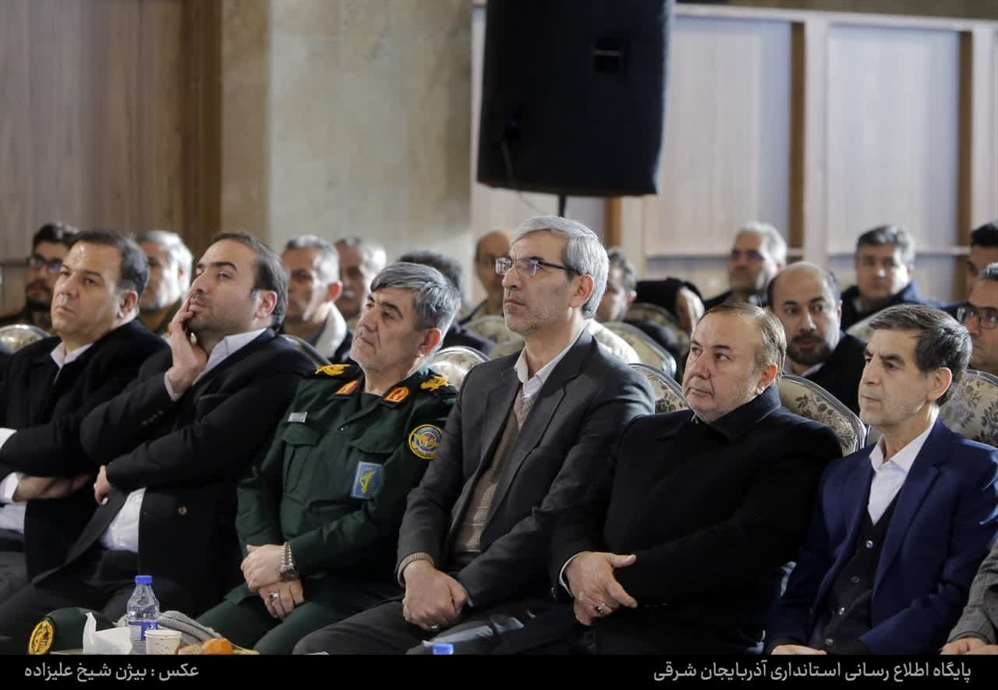  آیین آغاز به کار قطار پنج ستاره مسیر  تبریز-مشهد با حضور استاندار آذربایجان شرقی