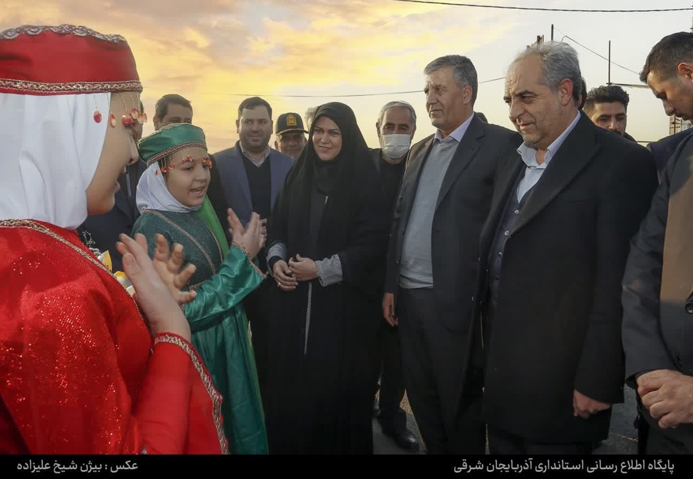  آئین تکریم و معارفه فرماندار شهرستان ملکان با حضور استاندار آذربایجان شرقی 