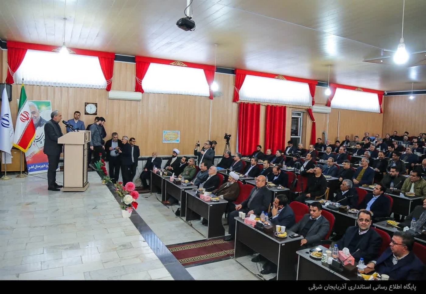 مراسم تکریم و معارفه فرماندار شهرستان اهر