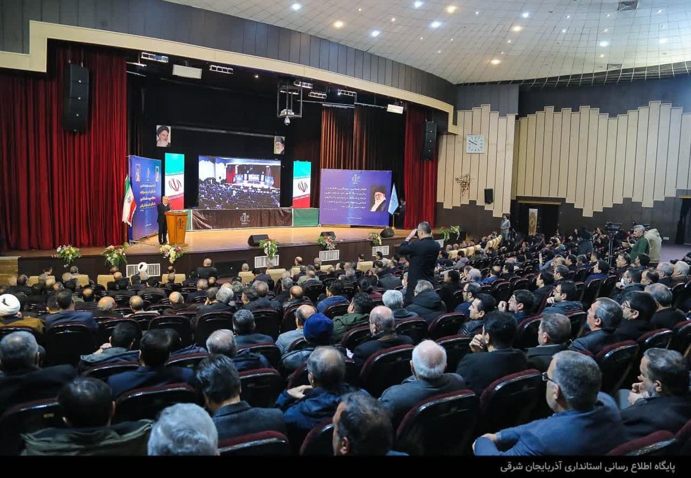 آئین تکریم و معارفه رئیس دانشگاه تبریز
