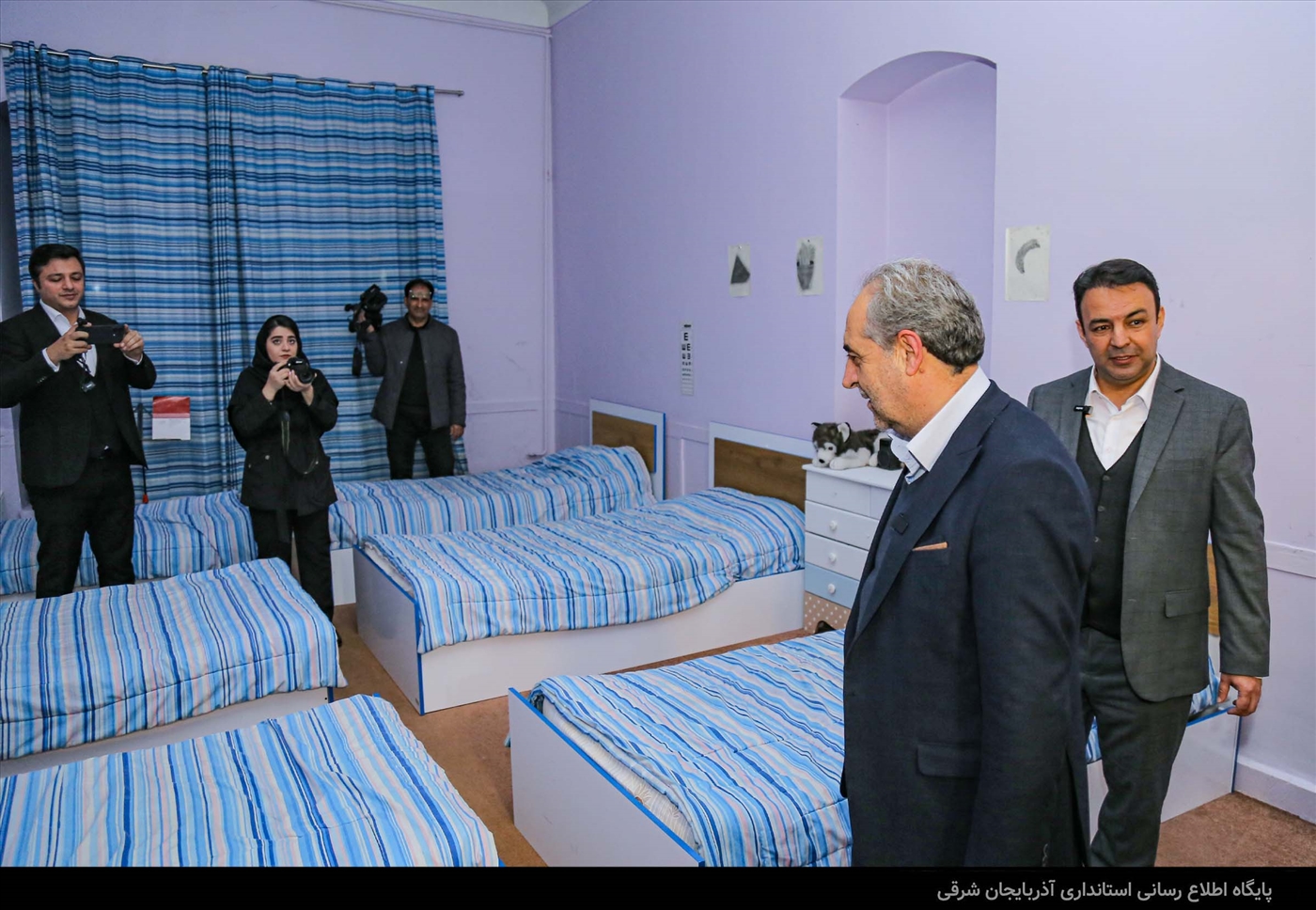 میهمانی یلدایی استاندار آذربایجان شرقی در جمع کودکان مجموعه «فرزندان رحمت»