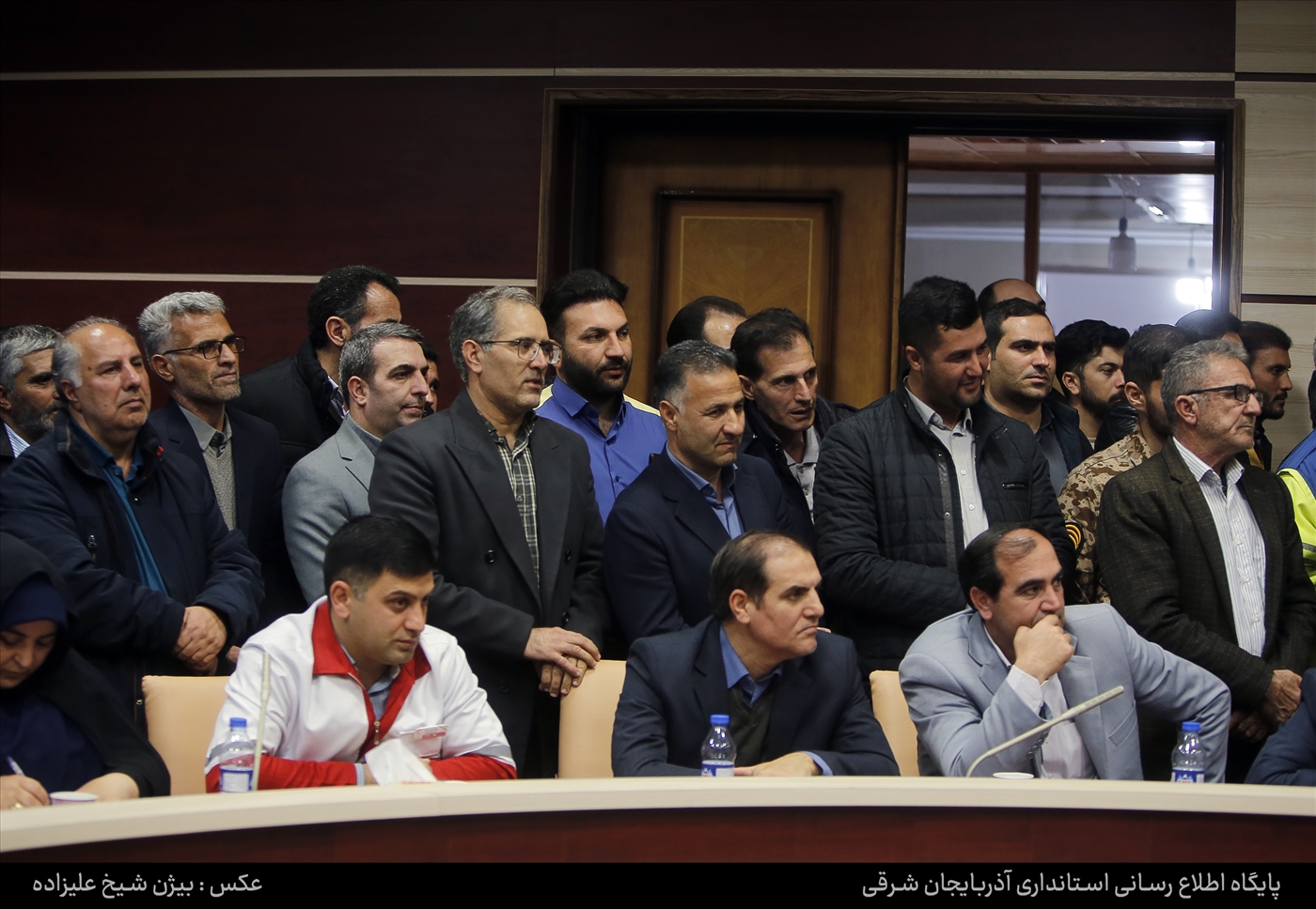  آیین تکریم و معارفه فرماندار شهرستان خداآفرین 