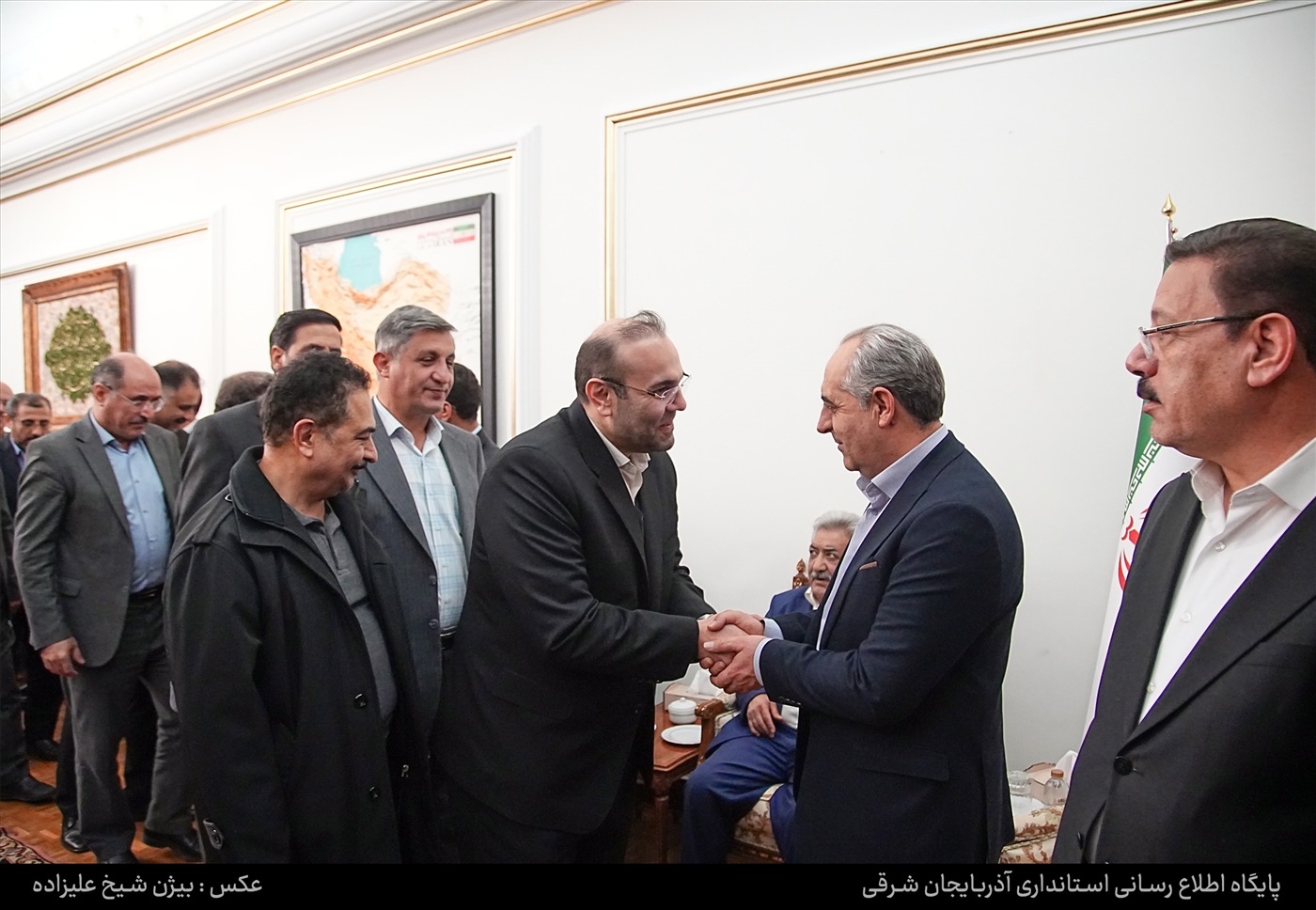 دیدار نوروزی استاندار آذربایجان شرقی