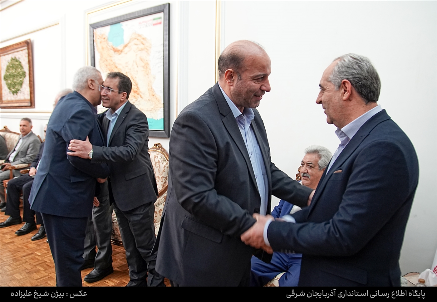 دیدار نوروزی استاندار آذربایجان شرقی