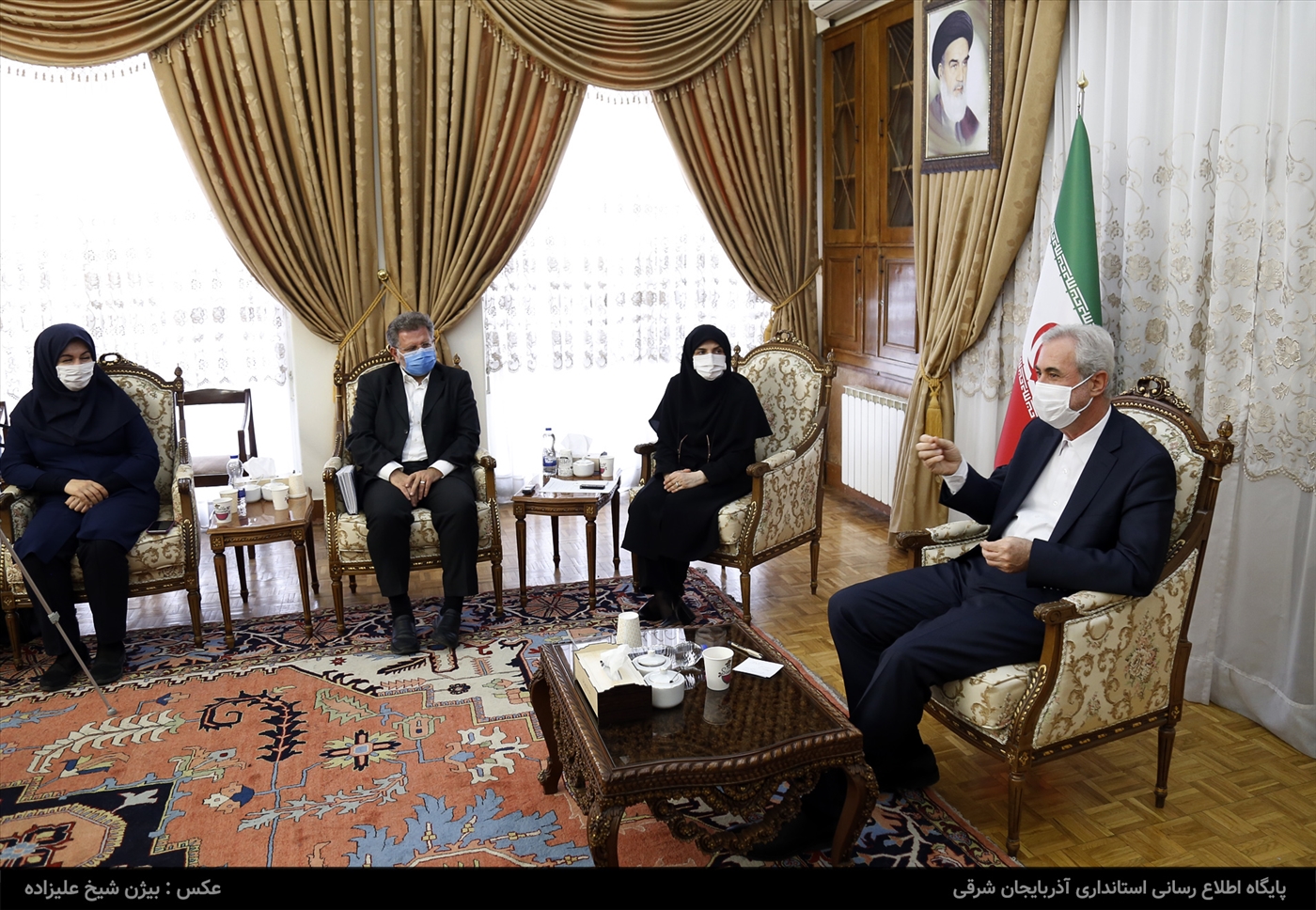 دیدار با مدیران بهزیستی و تامین اجتماعی استان