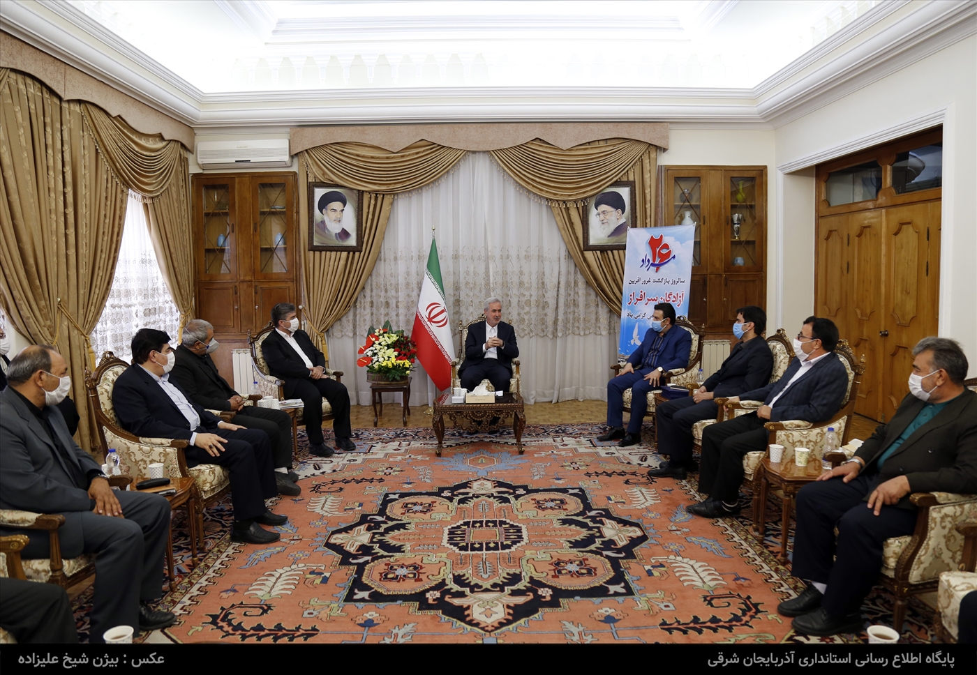 دیدار صمیمی با جمعی از آزادگان استان