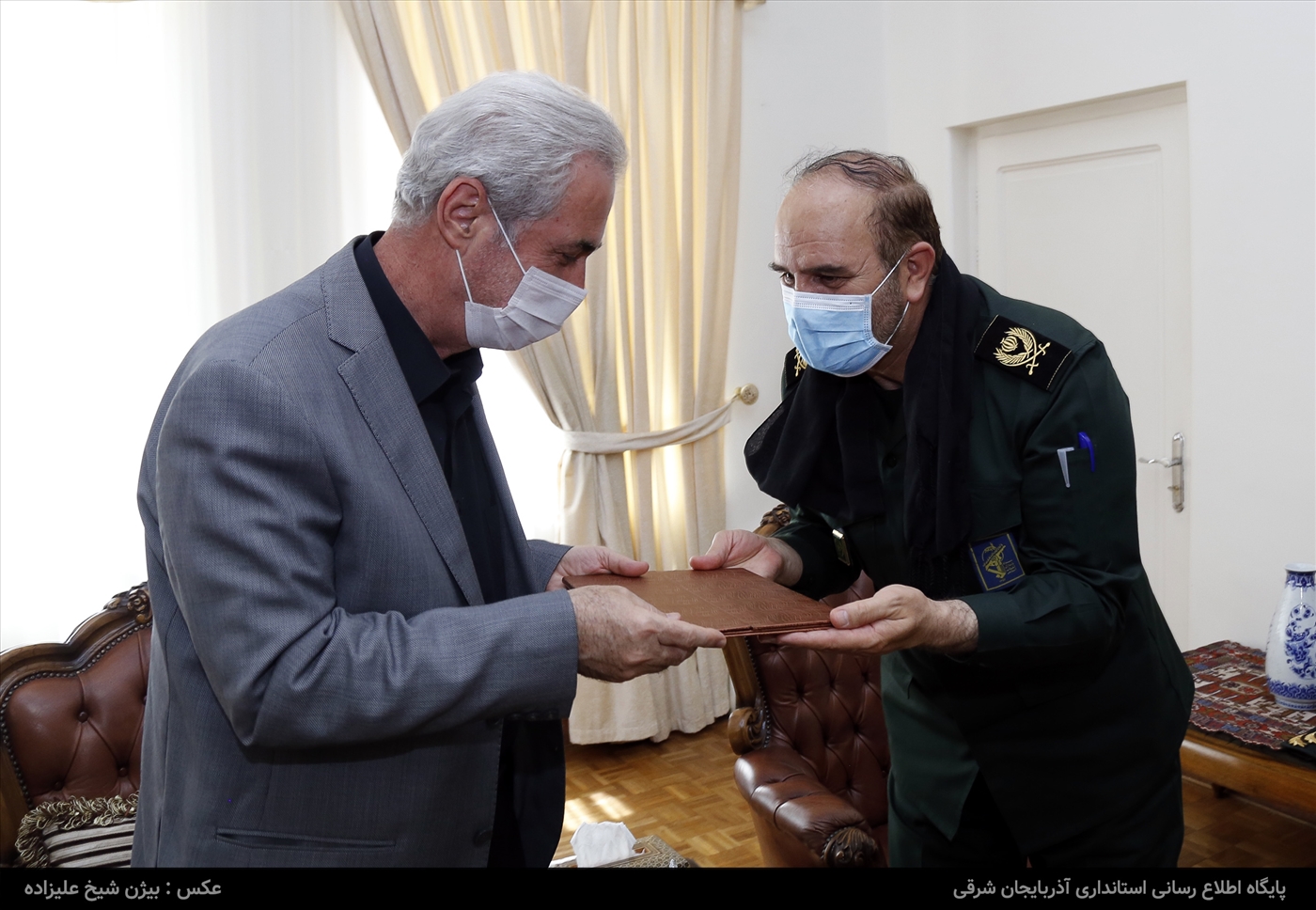 دیدار مسئولان استان با استاندار بمناسبت هته دولت