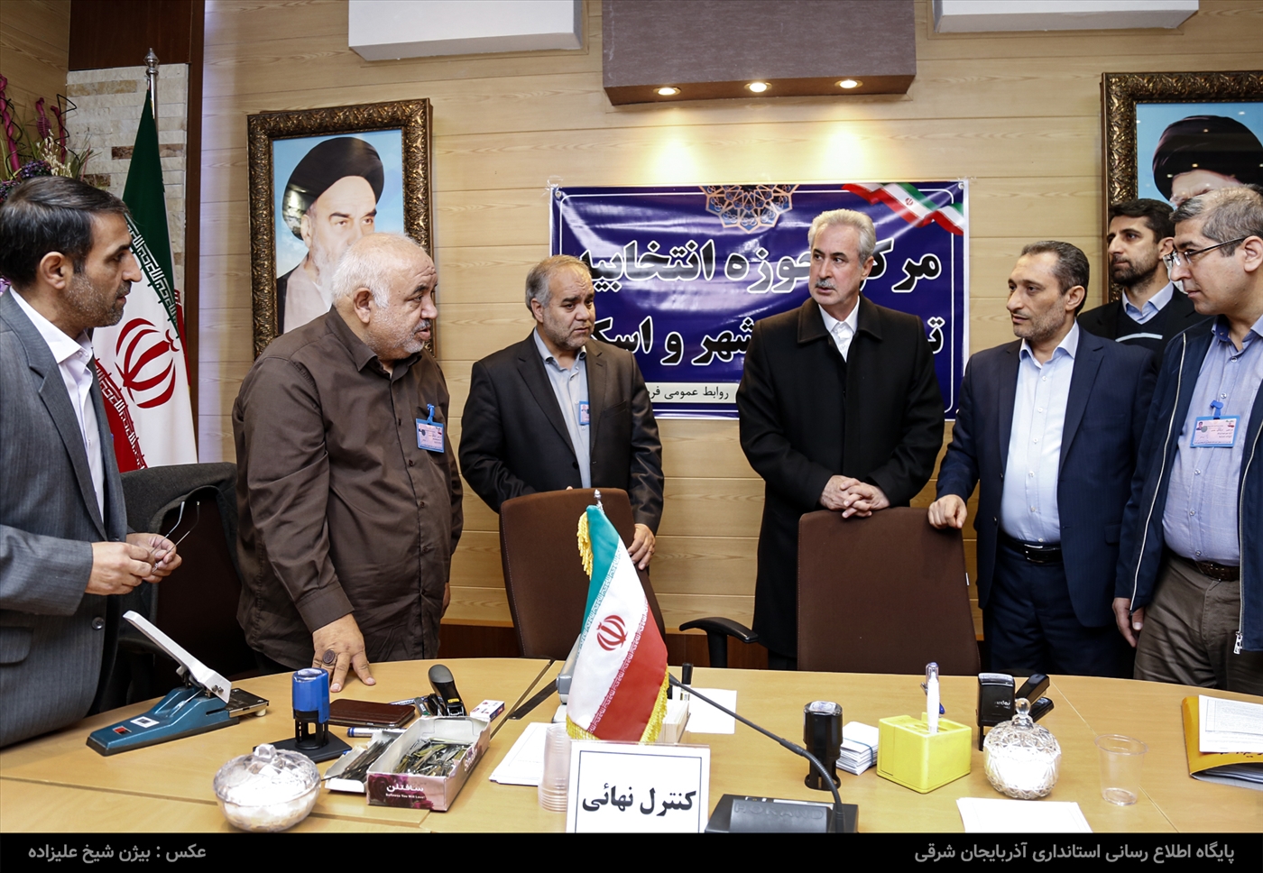 بازدید از روند ثبت‌نام داوطلبان مجلس شورای اسلامی 