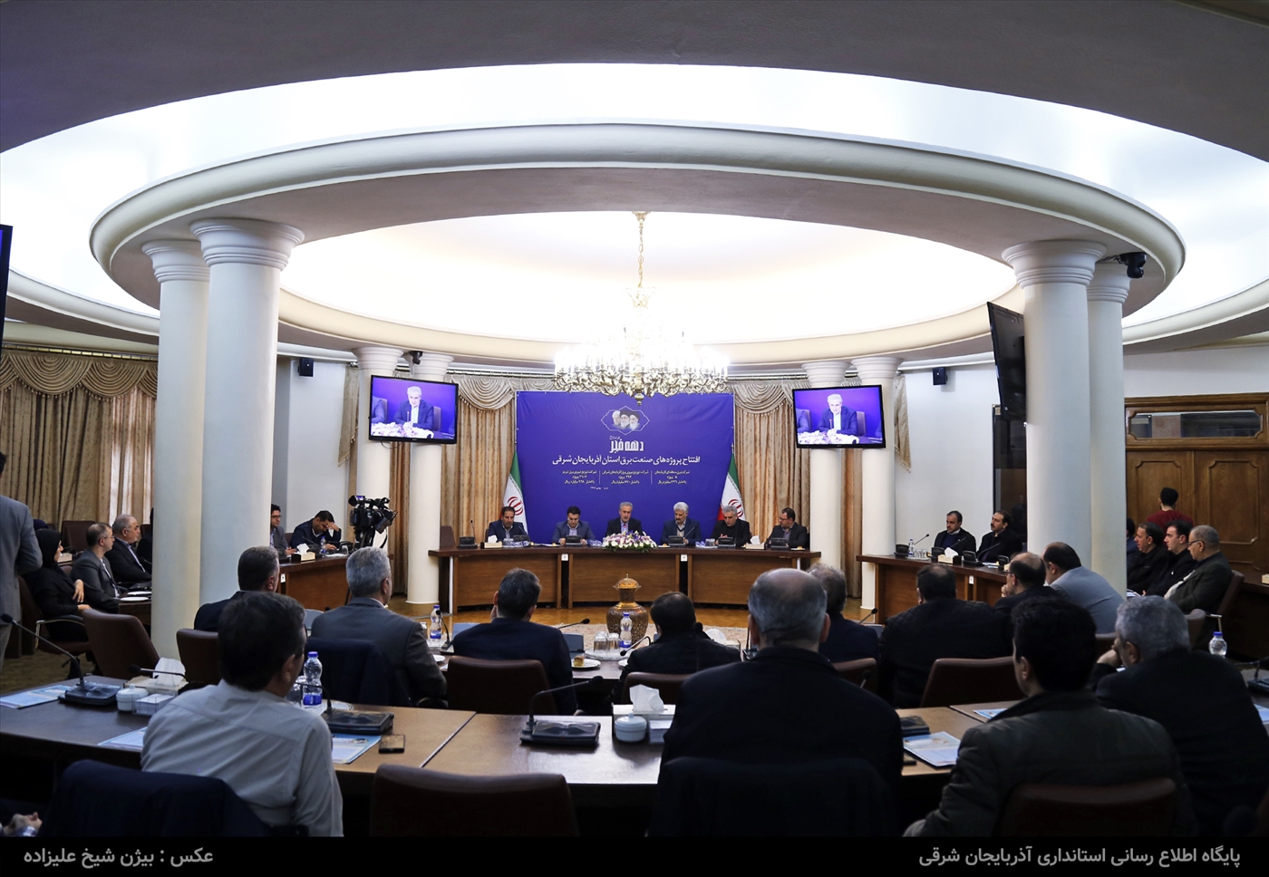 افتتاح پروژهای صنعت برق استان 