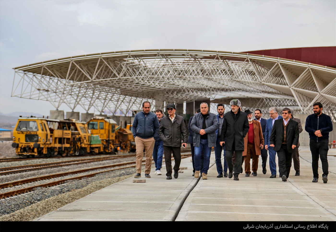 بازدید از ایستگاه راه آهن خاوران