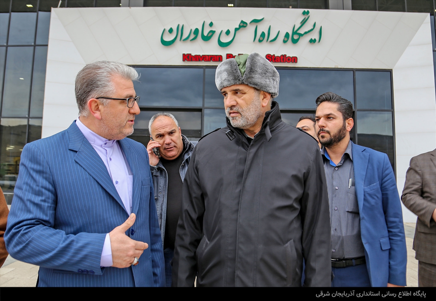بازدید از ایستگاه راه آهن خاوران