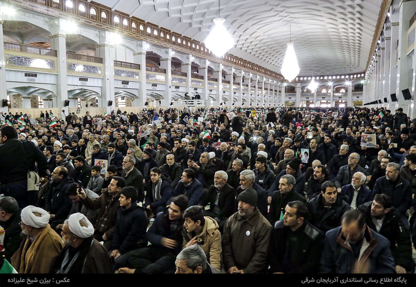 حضور استاندار در راهپیمایی 22 بهمن 