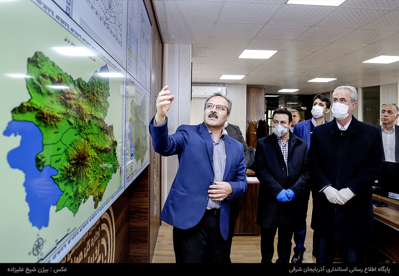 بازدید از هواشناسی استان به مناسبت روز جهانی هواشناسی 