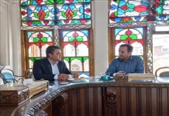 دیدار فرماندار شهرستان اهر با مدیرکل میراث فرهنگی،گردشگری و صنایع دستی استان