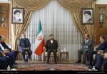 دیدار رئیس اتاق بازرگانی ایران و رئیس و اعضای هیات رئیسه اتاق تبریز با نماینده عالی دولت در آذربایحان شرقی  