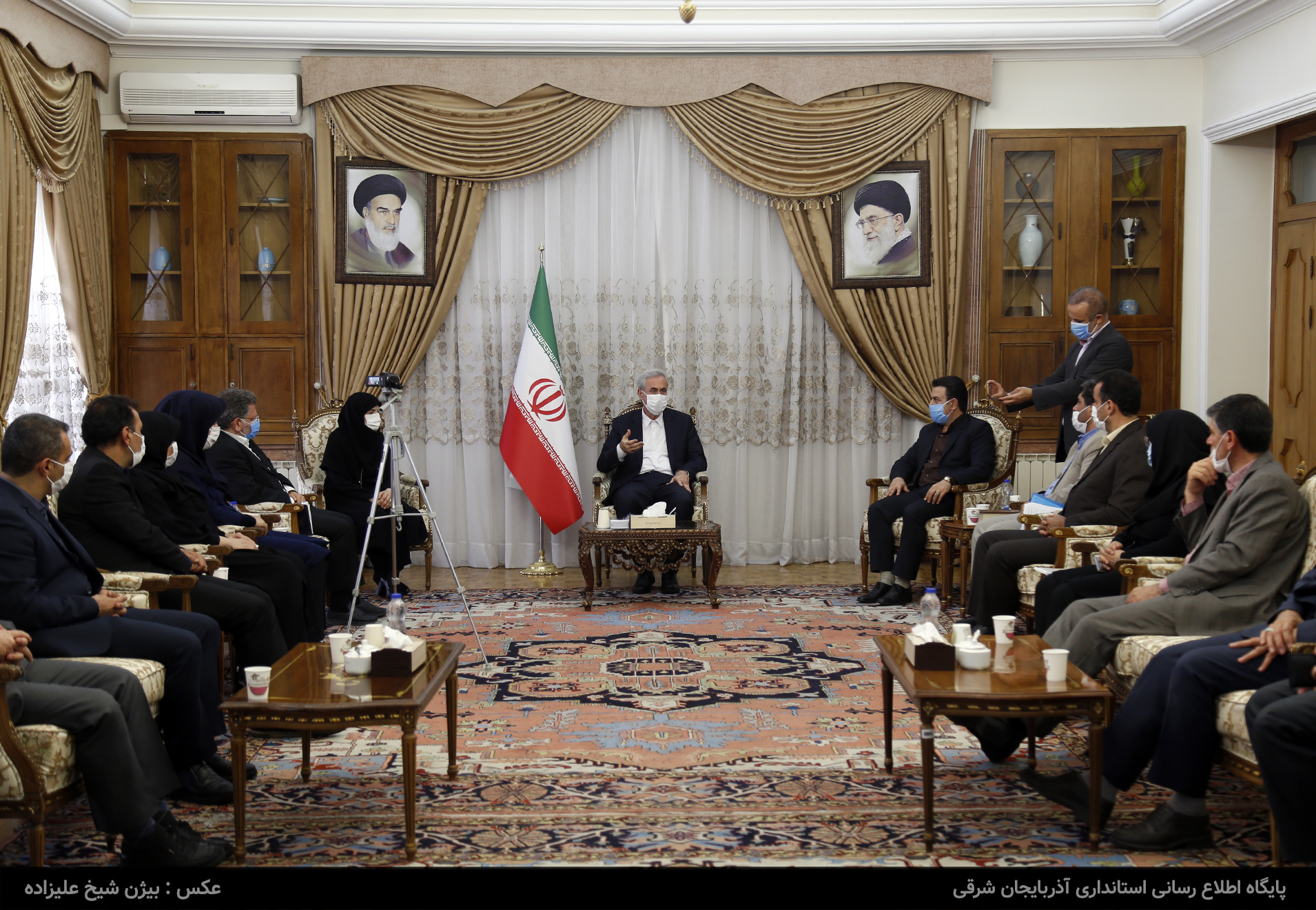 دیدار با مدیران بهزیستی و تامین اجتماعی استان