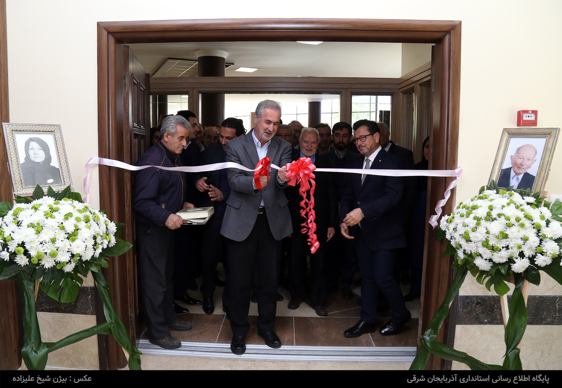 افتتاح ساختمان جدید کتابخانه مرکزی تبریز